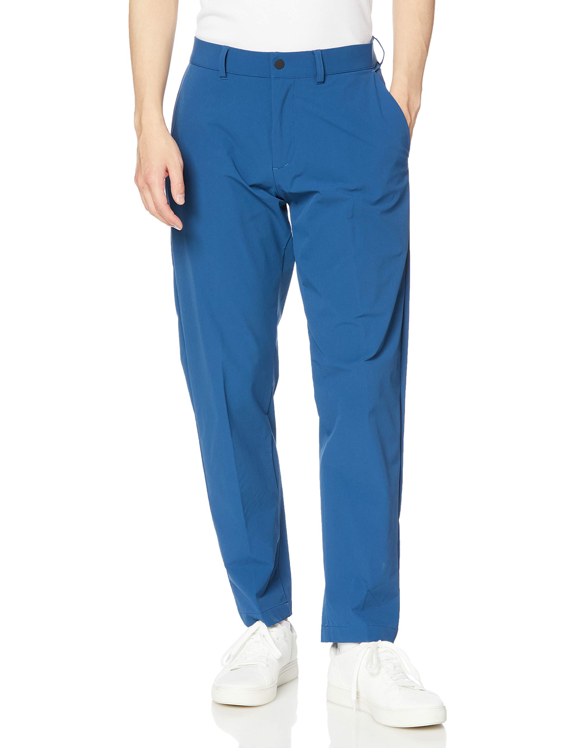 

Mizuno Go to Travel Move Pants Blue Opal Outdoor Travel Walking Wear (B2MF0016) Men s SB, &