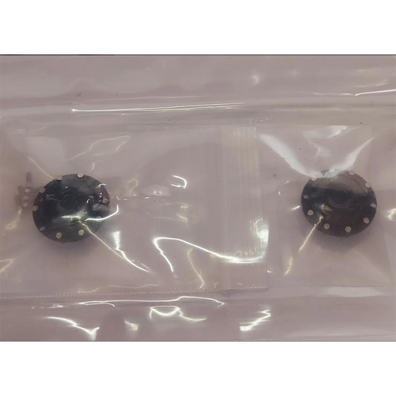 1 Pair Metal Front/rear Hub Wheel Spindle Head Brake Drum for 1/14 Tamiya RC Truck For Scania 770S For Man