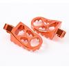 Orange Foot Pegs Enlarge Footpegs Compatible with KTM 390 Adventure 2020 2021 2022 2023,390 Adventure Accessories