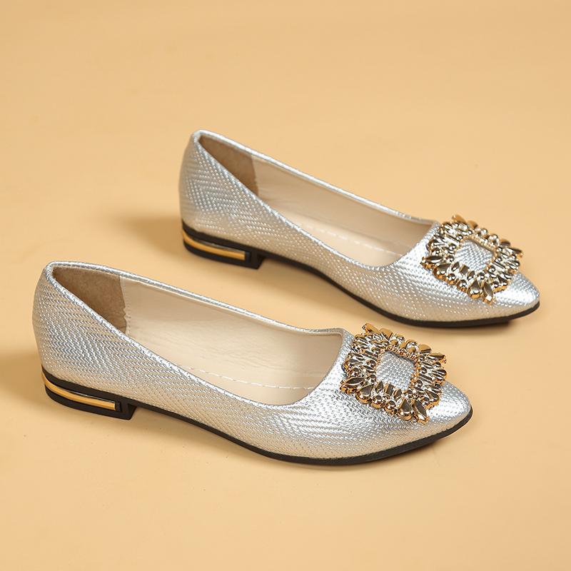 Fashion New Non-slip Hot Sell Women's Walking Shoes Spring/autumn Pointed Toe Shallow Mouth Sexy Comfortable Casual Work Shoes