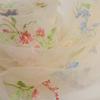 Chic Embroidery Lace Small Flower Butterfly Fabric Mesh Tulle Gauze Fabric DIY Wedding Dress Princess Tutu Skirt Crafts