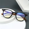 New Vintage Imitation Wood Reading Glasses Men Presbyopic Spectacles Frames Women Anti Blue Light Lens Eyeglasses 0to+3.0