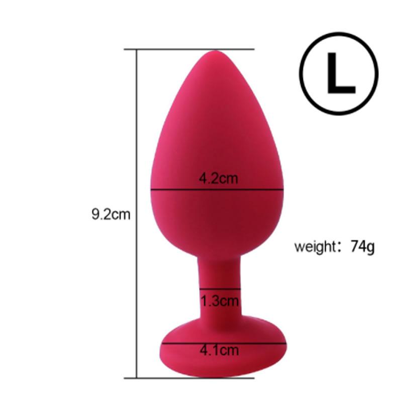 Masážní přístroj prostaty Anální anální kolík Anus Rozšiřitelný Bdsm Bondage Sex Anální kolík Erotické doplňky Bullet Vibrator Sexuální hračky pro ženy