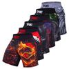 Men's Digital Print Fight Training Shorts for Gym, Jiu-Jitsu, and Sanda
