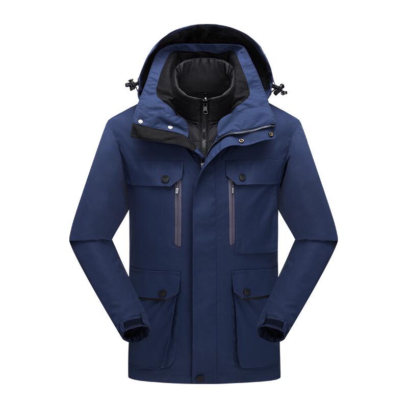 

Warrior Men s 3-in-1 Down Windproof Waterproof Hiking Jacket M