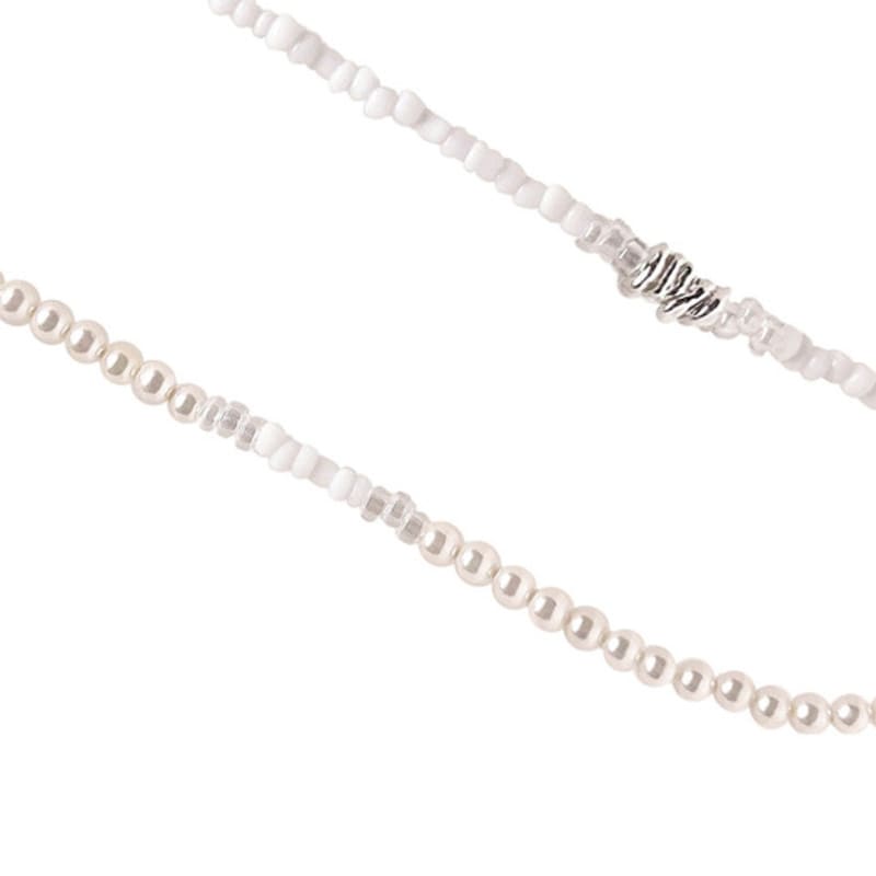 XI`ANN Embrace white beads N Embrace bead necklace (white)
