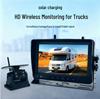 7-inch HD Solar Wireless Magnetic Reversing Camera for RVs and Trucks
