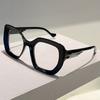 Vintage Anti Blue Light Optical Glasses Big Frame Women Luxury Brand Designer Myopia Customize Prescription Eye Glasses Frame