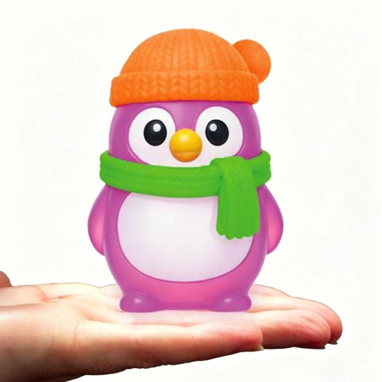Penguin Squeeze Toy Set Stress Relief Slow Rise Balls