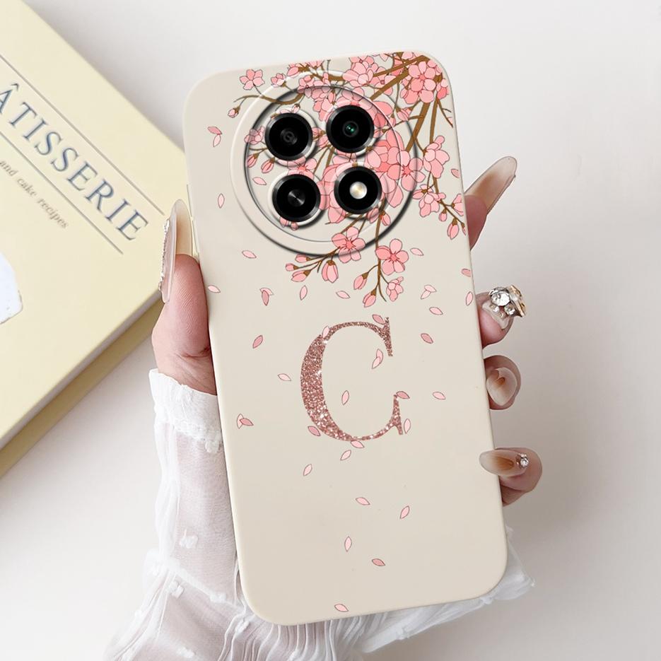 For Oppo A2 Pro 5G Case PJG110 Cute Crown Letters Cover Shockproof Soft TPU Phone Case For Oppo A2 Pro A2Pro Fundas 6.7'' Bumper