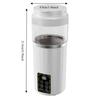Wireless Electric Fruit Juicer USB Charging Fruit Blender Cup Milkshake Maker  Ice Cube Crushing