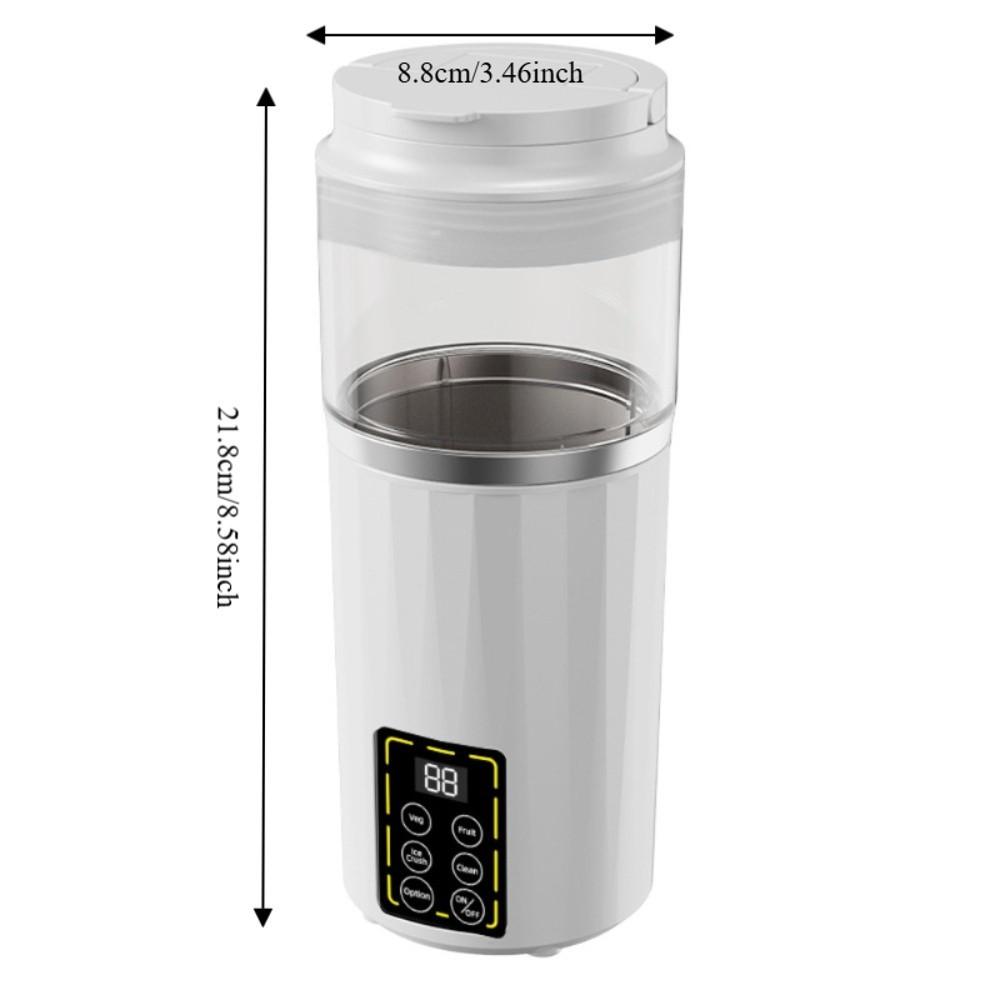 Wireless Electric Fruit Juicer USB Charging Fruit Blender Cup Milkshake Maker Ice Cube Crushing