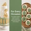 4PCS Leaf Fondant Cutters Non-Stick Cutting Mold Durable Leaf Cutters  Cake Decorating