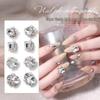 Luxe Nail Art: Large Diamond Flash Heart Alloy Rhinestone