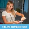 Freestanding Simple Self Closing Toothpaste Squeezer Cap - No Electricity Required