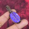 Tree of Life Charoite Pendant Copper Wire Wrapped Pendant Tree of Life Jewelry Gemstone Handmade Pendant Copper Jewelry Anniversary Gifts