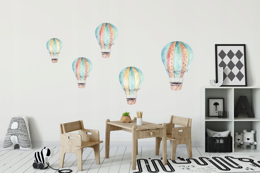 Set of Decorative Stickers for Children - Balloons