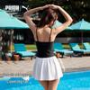 PUMA Women's Modest One-Piece Swim Dress