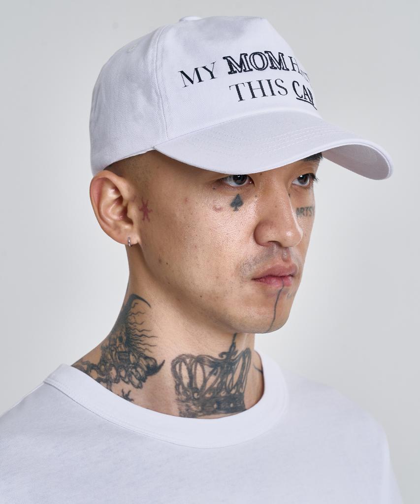AJOBYAJO [Pba] My Mom Hates This Cap [White]