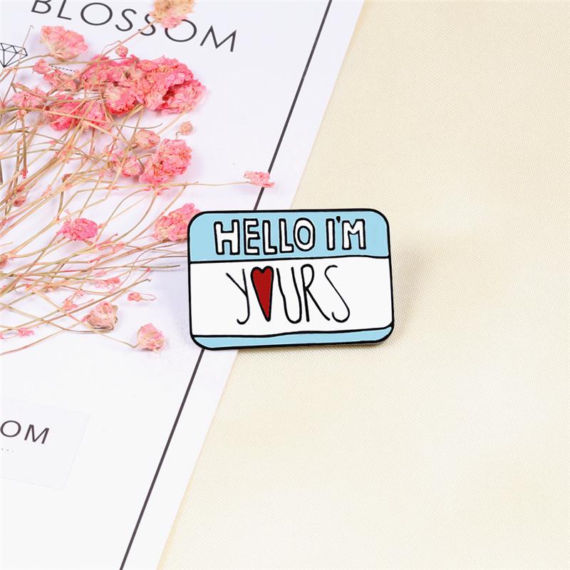 Cartoon Travel Airline Tickets Brooches Love Tag Notes Enamel Pins Movie Tickets Badge Shirt Backpack Hat Lapel Pin Jewelry Gift