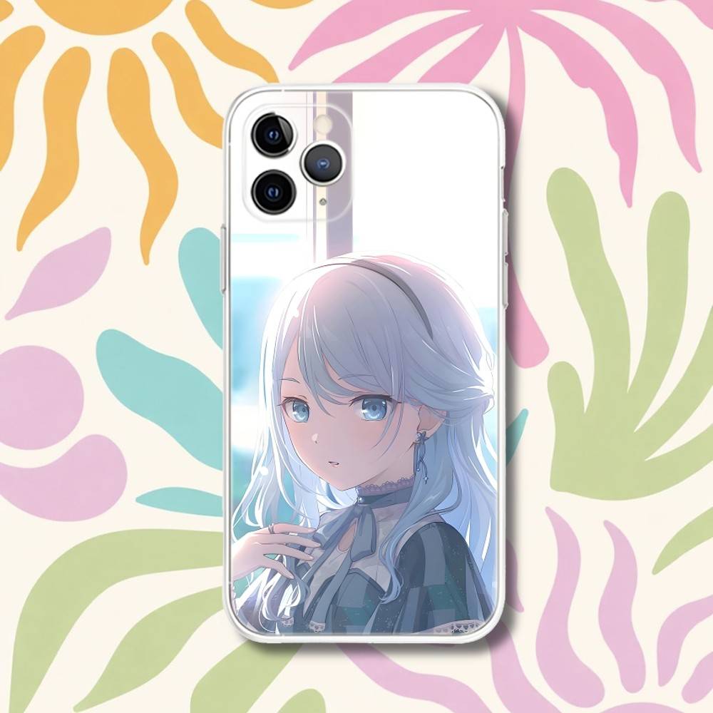 P-Project Sekai YOISAKI KANADE Phone Case For iPhone 17,16e,16,15,14,13,12,11 Mini Pro Max X,XR,XSMAX 8,7 Air Plus Transparent