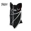 Funny Bat Shape Hair Pins Halloween Cute Claw Clip for Thick Hair, Acrylic Strong Grip Creative Ornaments Women Girls, Gothic Style Accessories
