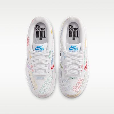 Nike Air Force 1 Low GS 'World Tour White'