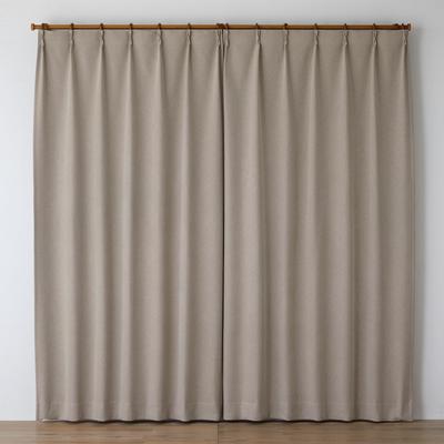Suminoe Curtain, Beige, 100 X 178 Cm, BLACKOUT+ Caruce, Light-blocking, Soundproof, V1377, 1 Panel.