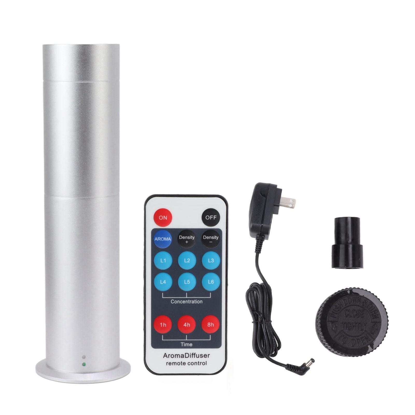 

Интеллектуальная машина для ароматерапии 120 мл с дистанционным управлением цилиндрическая машина для ароматерапии для дома серебряный