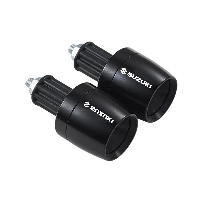 For Suzuki GSXR GSX-R GSX 600 750 1000 GSX-S 125 750 1000 GSR 750 600 400 Suzuki Motorcycle Hand Grips Handle Bar End Cap