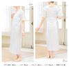 [SOUBIEN] (Soubien) One-piece Kimono UndergarmentSlip, One-piece, for Women, with Straight Sleeves, White, All Seasons, Kimono Slip, Undergarment,