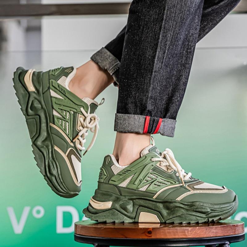 Fashion Casual Versatile Sneakers 2025 Trend Men Old Dad Shoes Designer Breathable Wear-resistant Soft-soled Running Sports Shoes Tenis