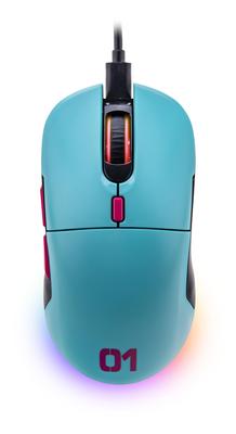 Thermaltake Neros Pro RGB Hatsune Miku Sürümü USB kablolu bağlantı RGB fonksiyonlu oyuncu faresi Hatsune Miku Sürümü MS0706 GMO-NPR-WDOHBL-09