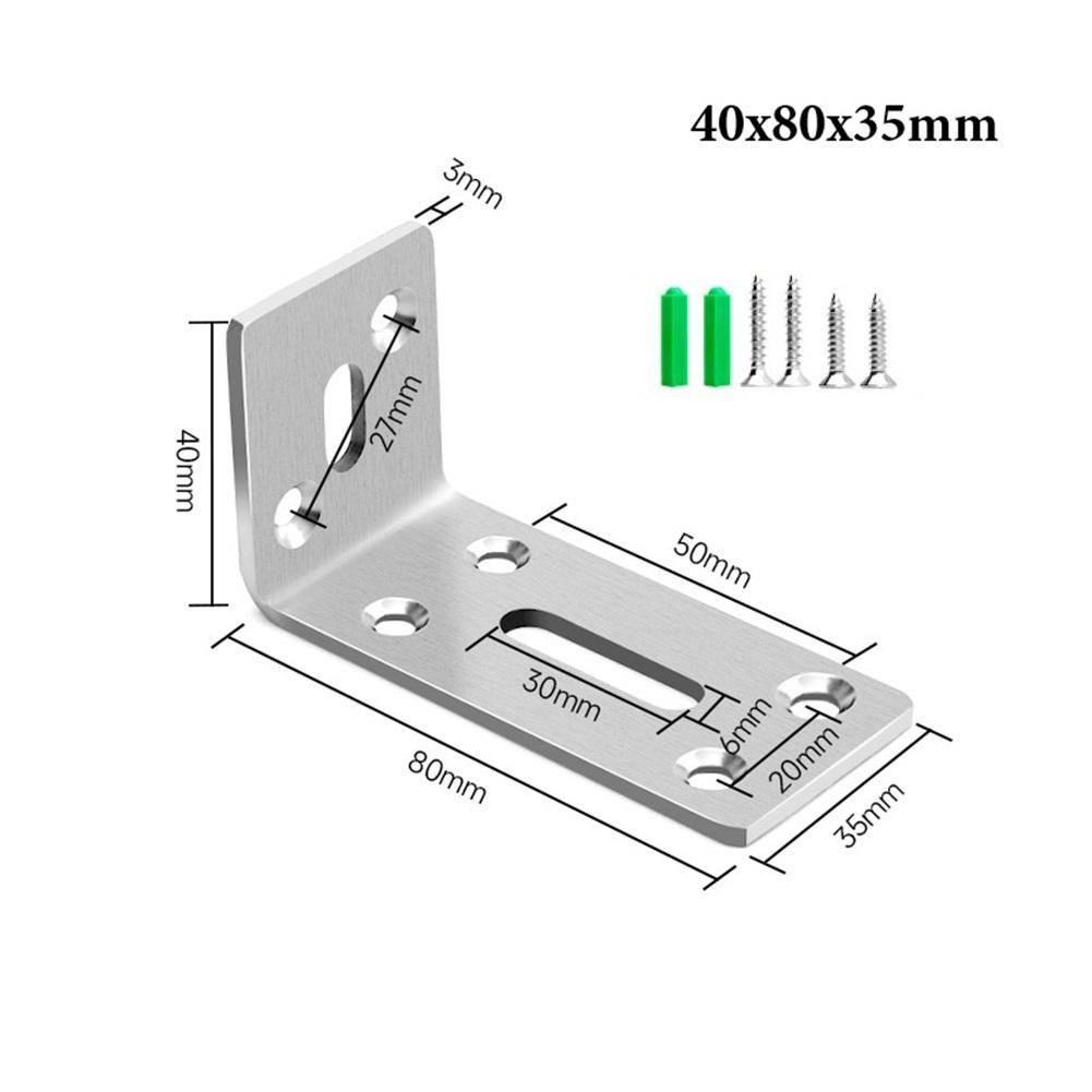 Adjustable Corner Braces For Furniture Furniture Bracket As Show 90 Degree Bracket Cold-Rolled Steel Construction