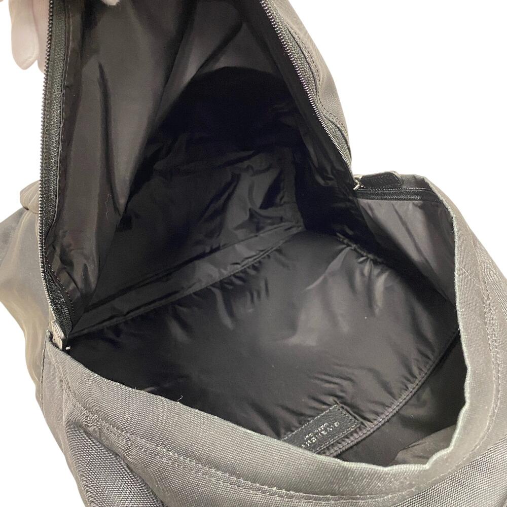 GIVENCHY BK508HK17P logo Nylon Essential U Backpack Â· Daypack black Nylon Used