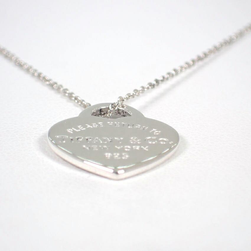 [Pre-owned] TIFFANY 925 Return to Tiffany Heart Pendant/Necklace/j70-1