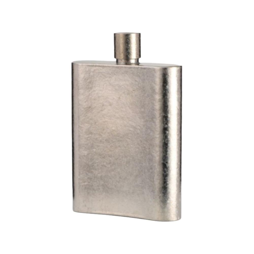 100ML Pure Titanium Hip Flask Mini Corrosion-resistant Spirit Bottle Lightweight Cold/Heat-resistant Pocket Wine Flagon Outdoor