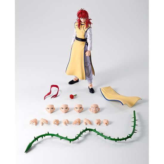 TAMASHII NATIONS S.H.Figuarts YuYu Hakusho Kurama Approx. 150mm PVC & ABS Painted Action Figure
