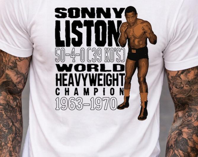 Sonny Liston 50 39 Ko Retro Vintage Style Sonny Liston Fan Graphic T Shirt S