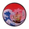 C7G Japan Anime One Piece Enamel Pin Monkey D Luffy Metal Cartoon Brooch Men Women's Brooches Cool Briefcase Badges Decorate