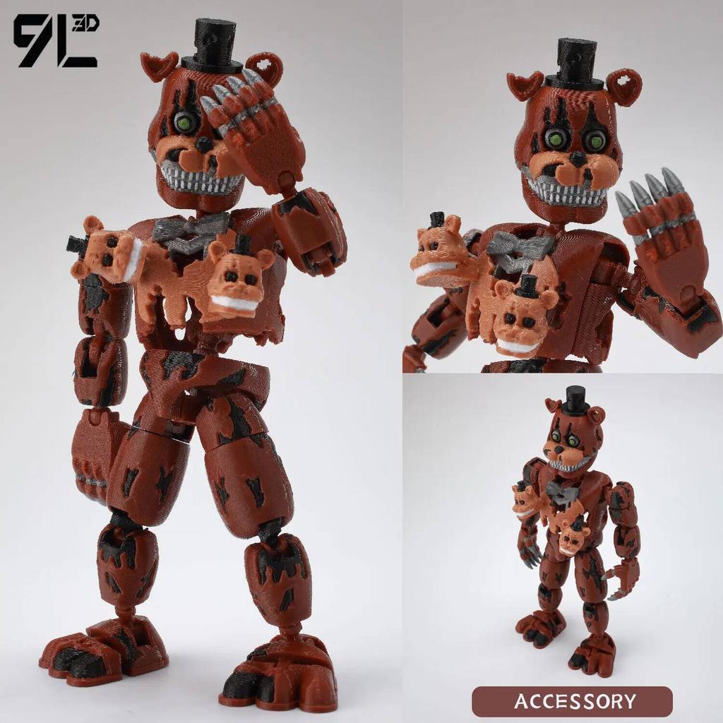9L3D Dummy13 Horror Game Figure Realistic Anime Model Toys Articulated Joints Classic Collectible Desktop Ornament Surprise Gift