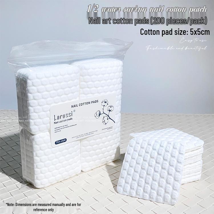 Nail Art Lint-Free Water-Saving Gel Polish Remover Wipes for Salons
