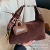 Hand Carry Fashion Dumpling Bag Women 2025 Autumn and Winter Korean Ins Simple Versatile Shoulder Bag Niche Trend Messenger Bag