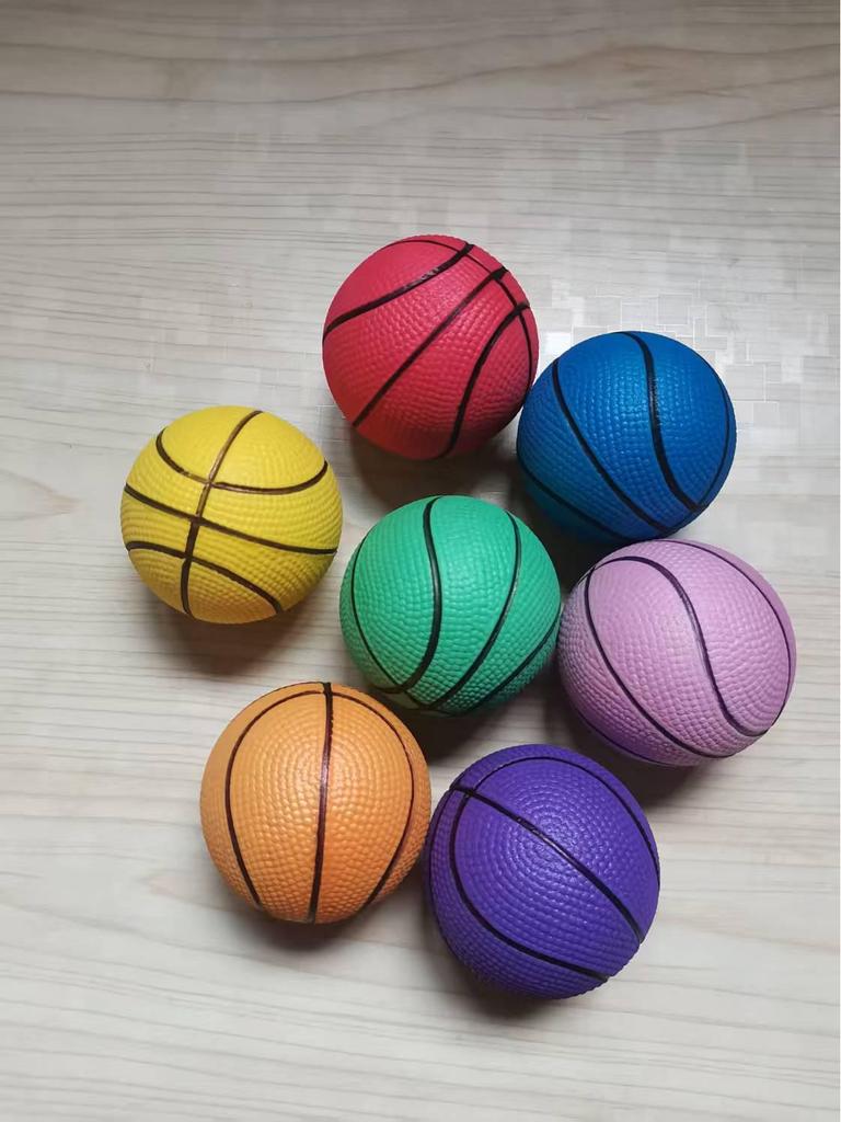 70mm EVA Foam Sponge Ball - Children's Toy for Kindergarten, Throwing & Entertainment, Colored & Durable
