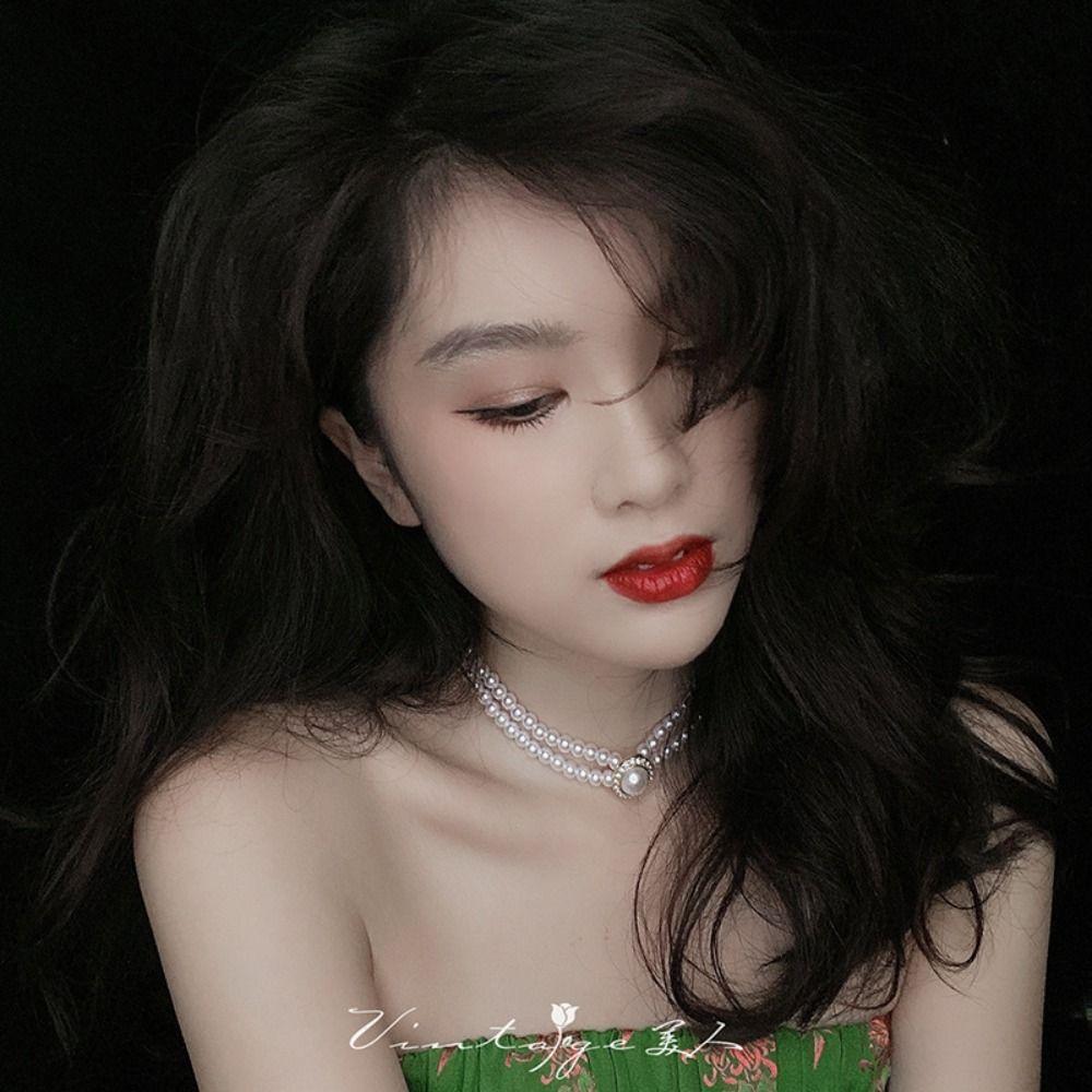 Simulated Pear Pearl Necklace Jewelry Pearl Chains Elegant Necklace Chain  Wedding