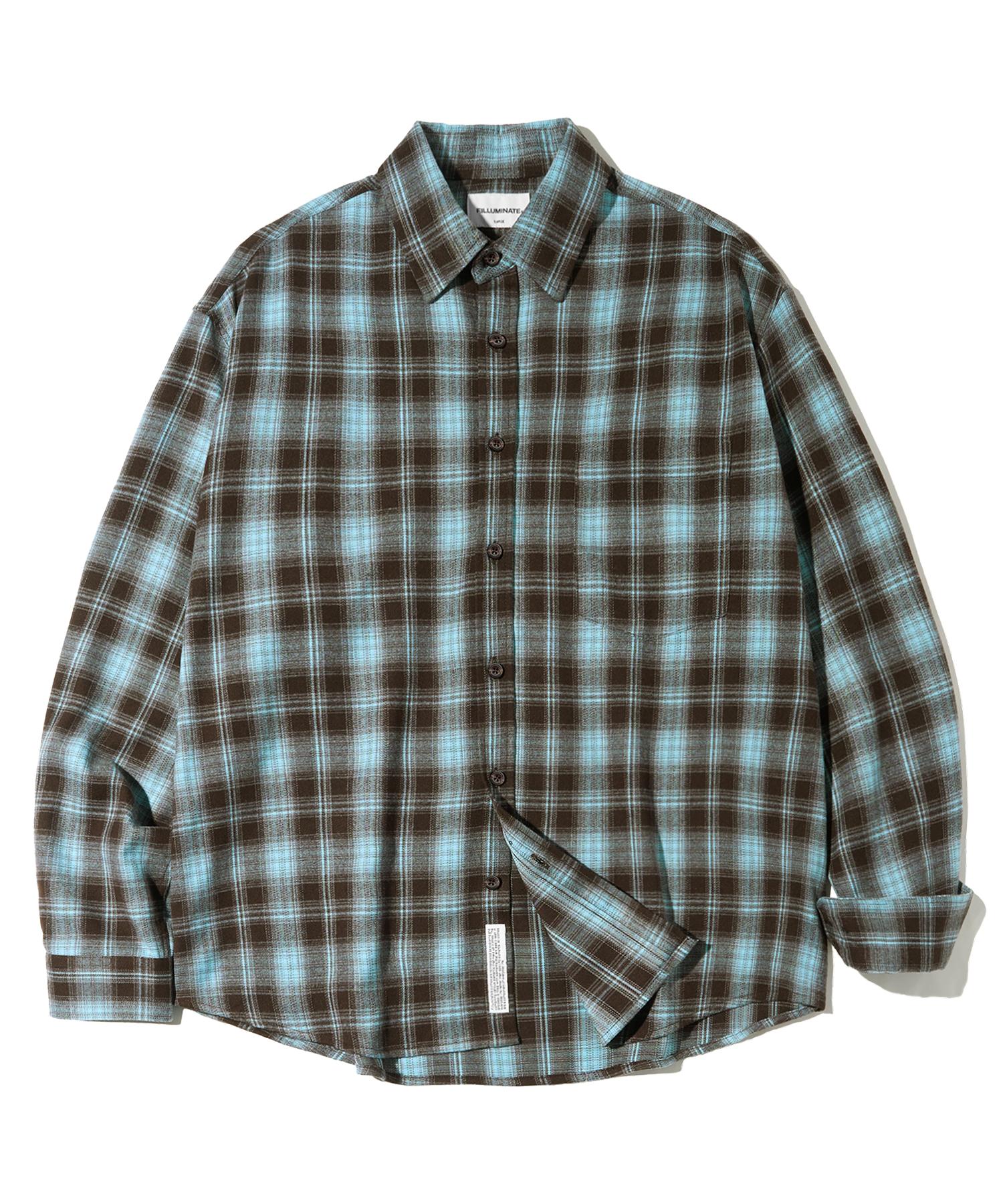 Illuminate Western Check Shirt-Blue Blue/L