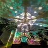 Bohemian Colorful Table Bedside Polar Star Starry Sky Floor Projection LED Lamp