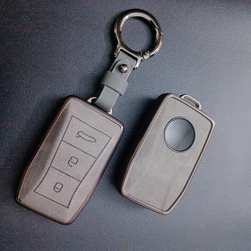 

Icar Car Key Case For Lotus Emira 3 Buttons Remote Protection Cover Shell Keychain Housing Ring Holder Fob Interior Accessories