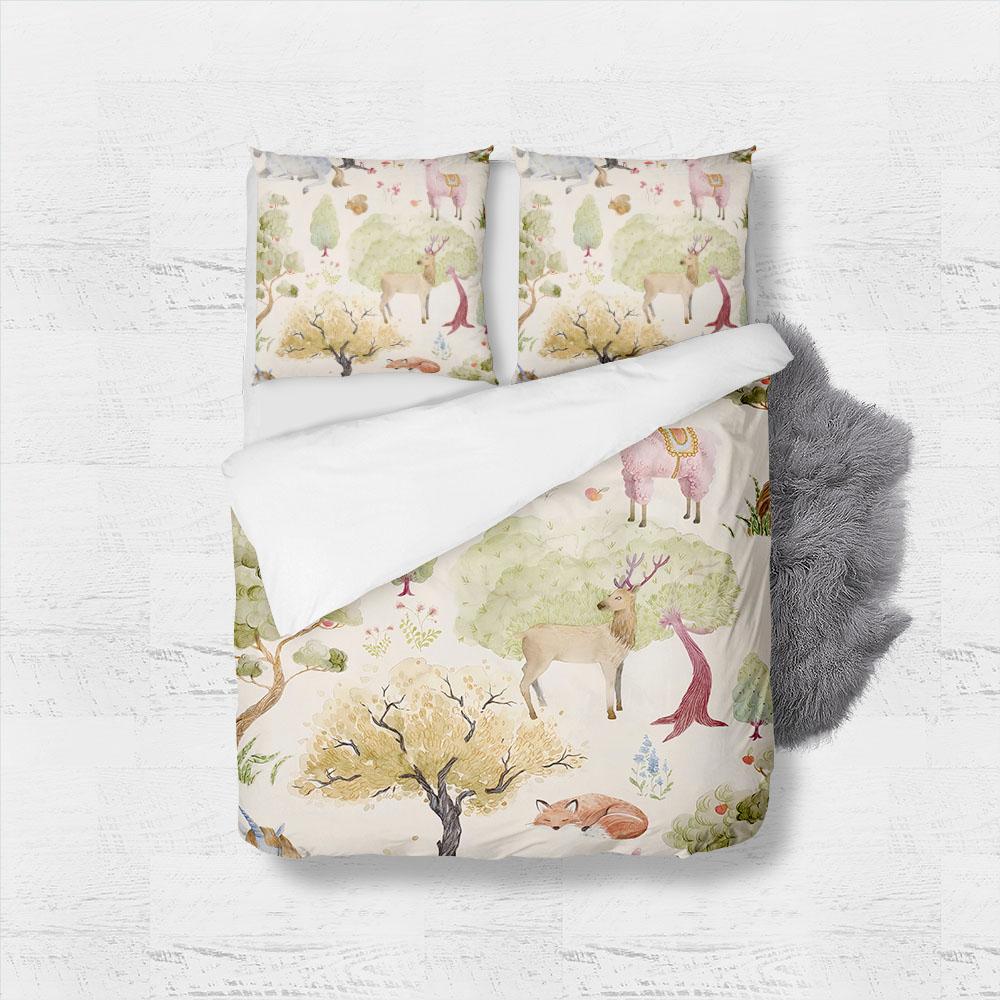 African Safari Children Duvet Cover Set King Queen Double Full Twin Single Bed Linen Set