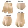 High-Waist Seamless Padded Buttocks Enhancer with Breathable Abdomen Support for Women